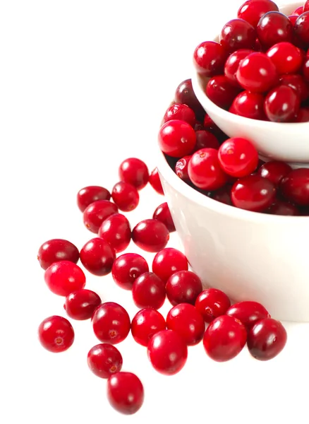 stock image Bowls of cranberries