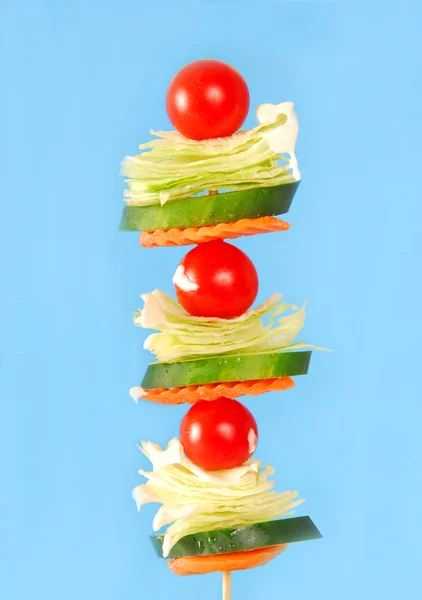 stock image Salad on a stick