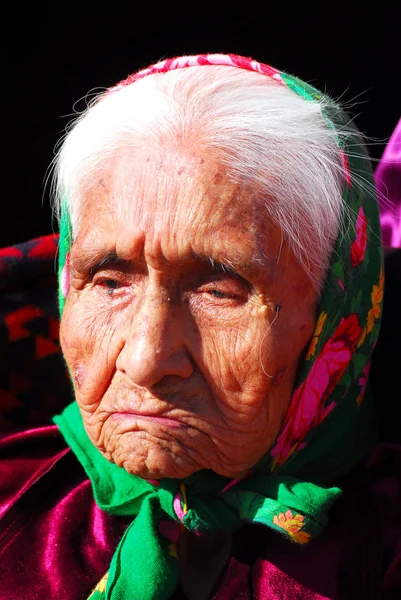 Anziani Navajo donna — Foto Stock