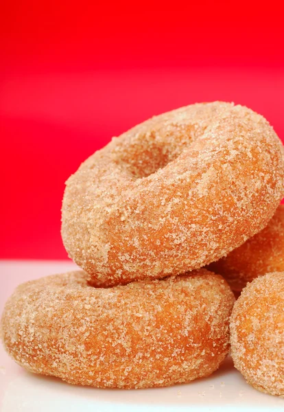Donuts de canela de manzana — Foto de Stock