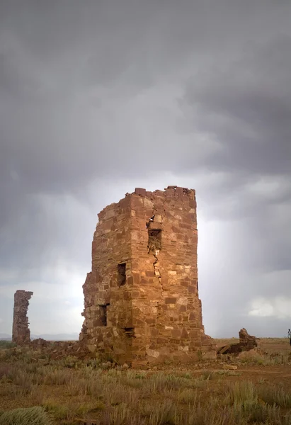 Ruinerna av antika observatorium — Stockfoto