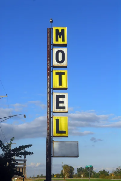 Old Motel sign — Stock Photo, Image