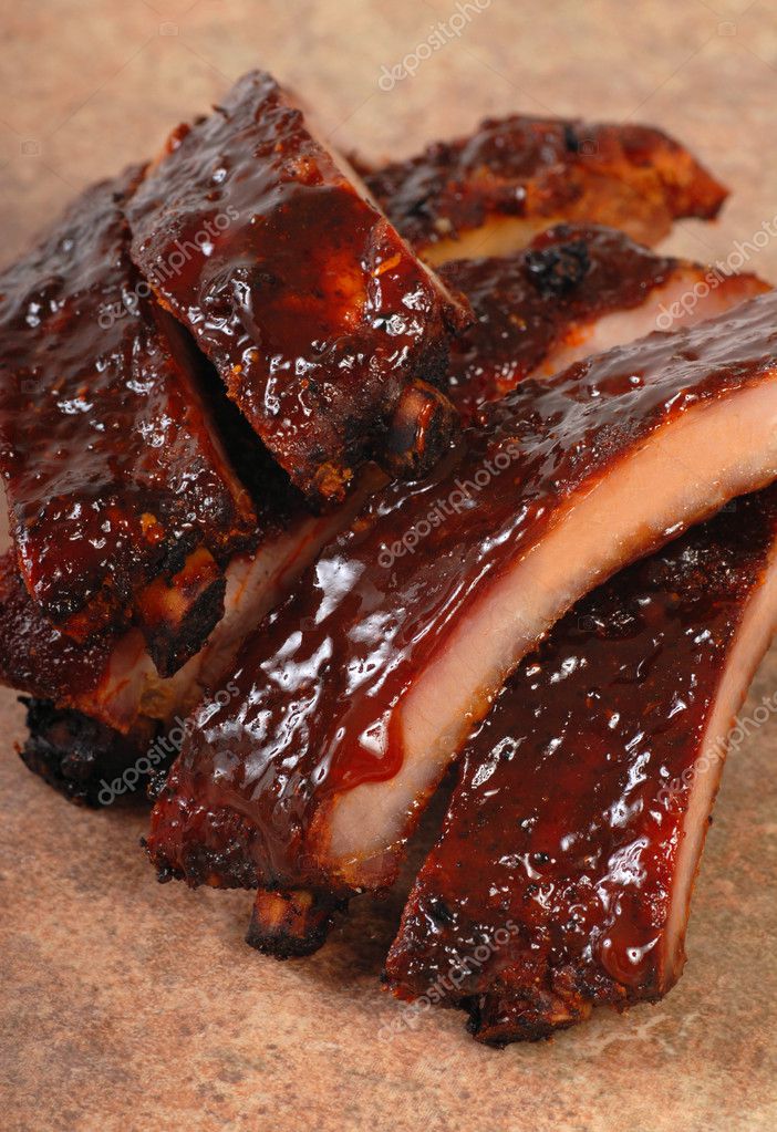 Delicious BBQ Ribs — Stock Photo © HHLtDave5 #5979819