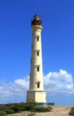 California Lighthouse in Aruba clipart