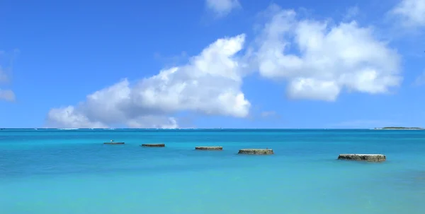 Pobřežní oblast Aruba — Stock fotografie