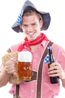 Image of a bavarian man clipart