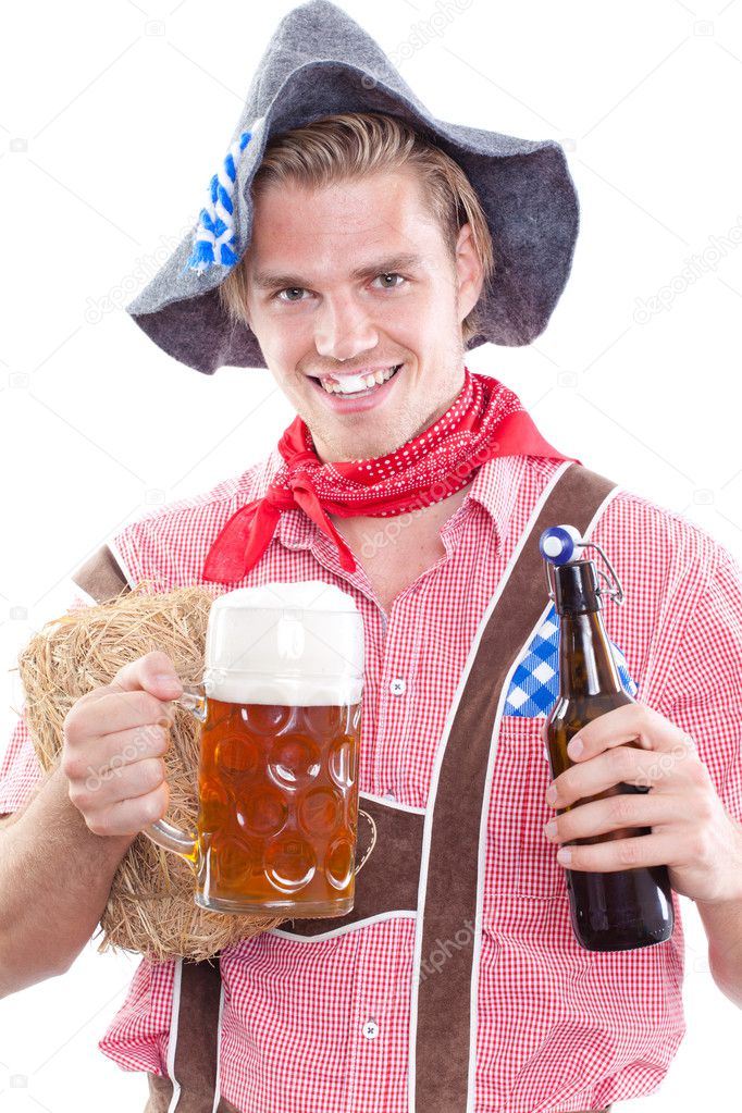Image of a bavarian man
