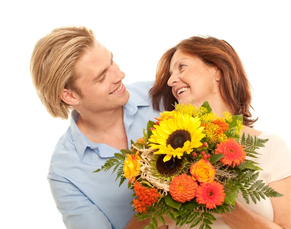 Flowers to motherday — Stock Photo, Image