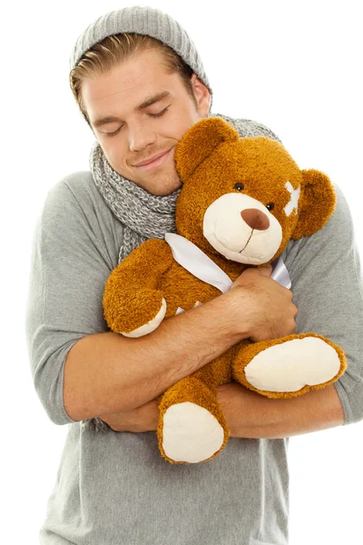 Cuddly toy man — Stock Photo, Image