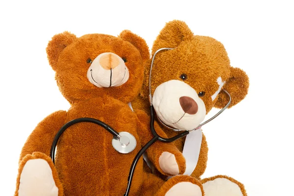 Bear at doctor — Stock Photo, Image