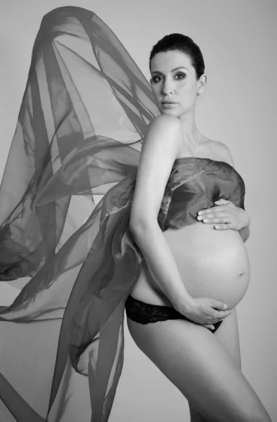 Chez la femme enceinte — Photo