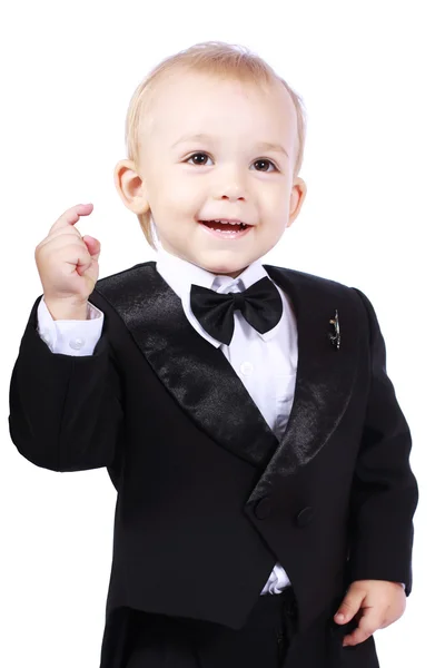 Child in a tuxedo — Stock Photo, Image