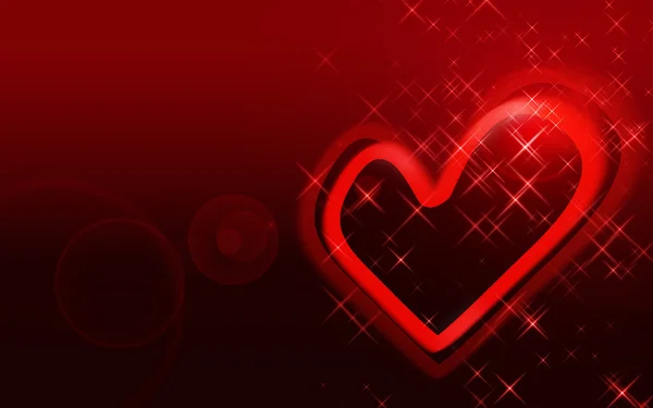 The Love Heart — Stock Photo, Image
