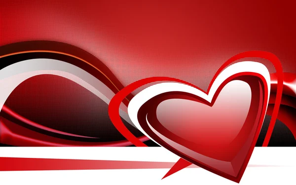 Cuore d'amore — Foto Stock