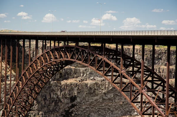 Perrine Köprüsü midspan — Stok fotoğraf