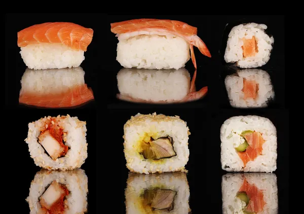 Piezas de sushi — Foto de Stock