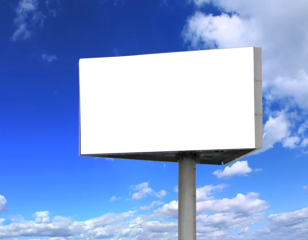 Большой пустой билборд — стоковое фото
