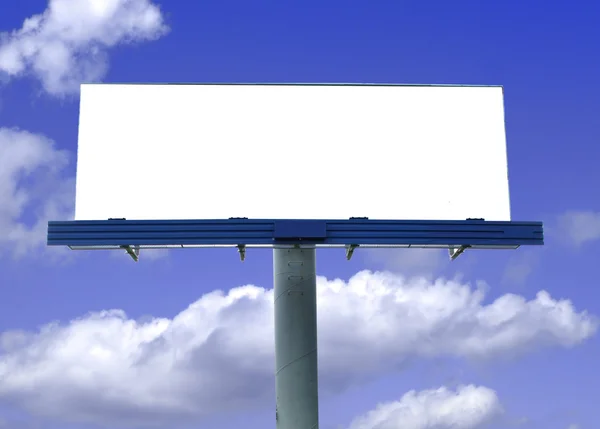 큰 백지 광고판 — 스톡 사진