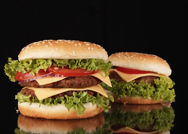 Hamburgery — Zdjęcie stockowe