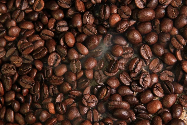 Tło ziaren kawy — Zdjęcie stockowe