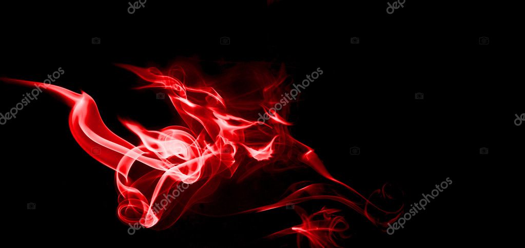 Colored smoke banner Stock Photo by ©jag_cz 5983450