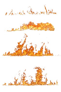 Fire collection clipart