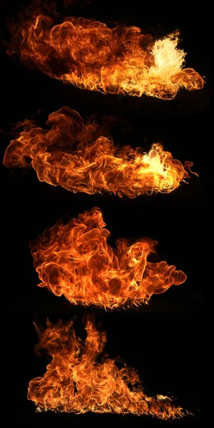 Сбор огня — стоковое фото