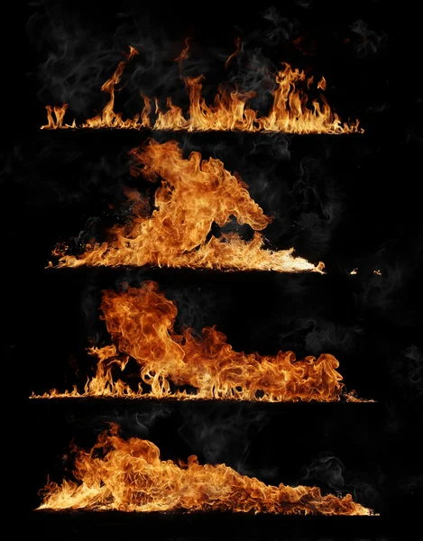 Сбор огня — стоковое фото