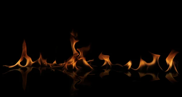Tűz a lángok — Stock Fotó