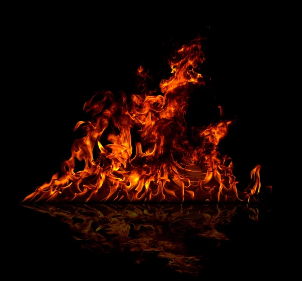 Feuerflammen — Stockfoto