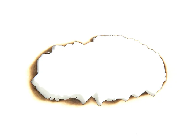 Das Bild vom verbrannten Papier — Stockfoto