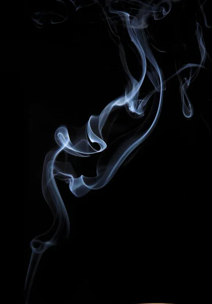 Barevné kouře nápis — Stock fotografie