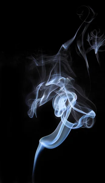 Izolované kouř — Stock fotografie