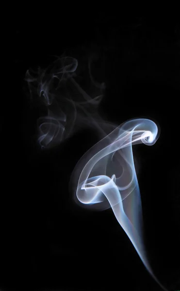 Ізольована дим — стокове фото
