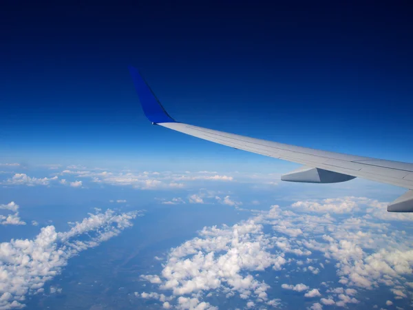 Flugzeug unterwegs — Stockfoto