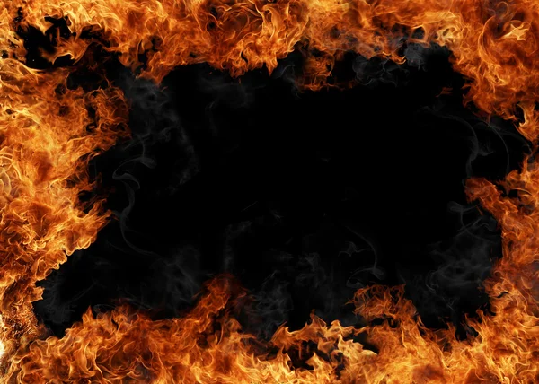 炎のフレーム — ストック写真