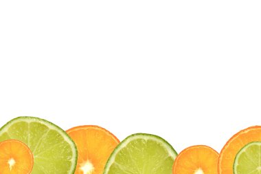 Citrus background clipart