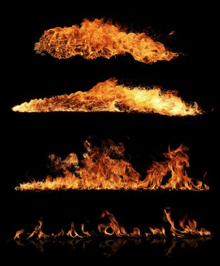 Fire collection clipart