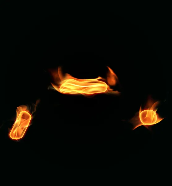 Simboli dell'alfabeto del fuoco — Foto Stock
