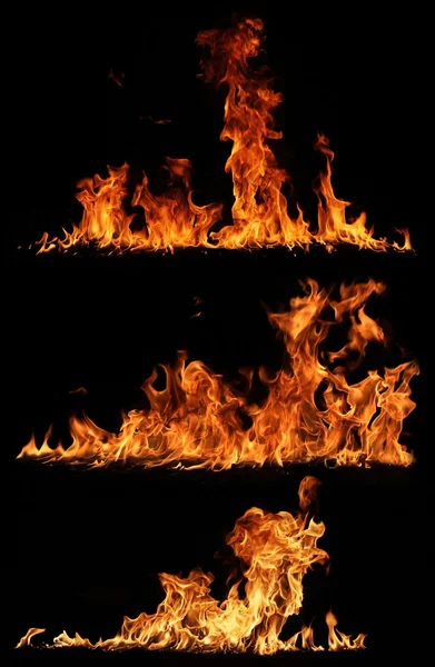 Tűz gyűjtemény — Stock Fotó