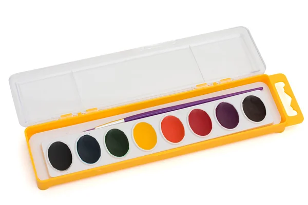 Water color paint set — Stock Photo, Image