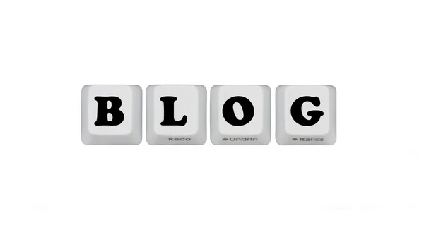 Blogging — Foto Stock