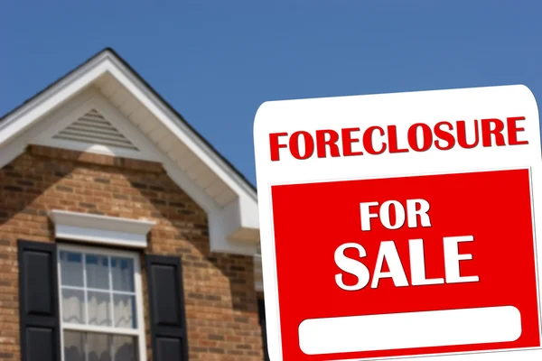 Foreclosure Дом на продажу — стоковое фото