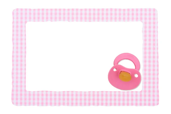 Baby Frame for girl — Stock Photo, Image