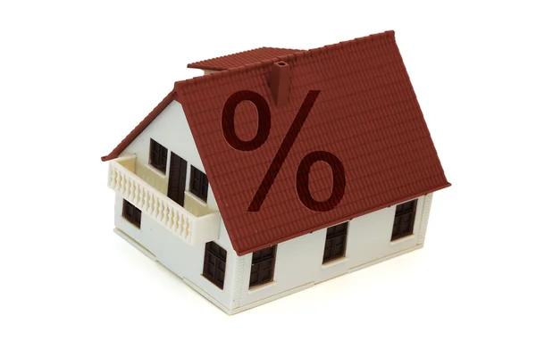 Taxas de juro hipotecárias — Fotografia de Stock