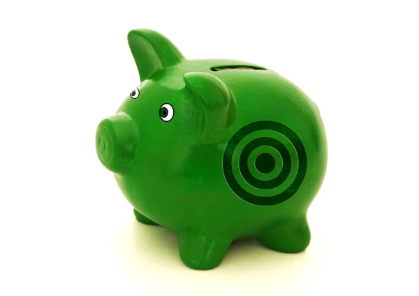 On target for your savings — Stock Photo, Image