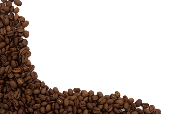 Kahve çekirdeği kenarlık — Stok fotoğraf