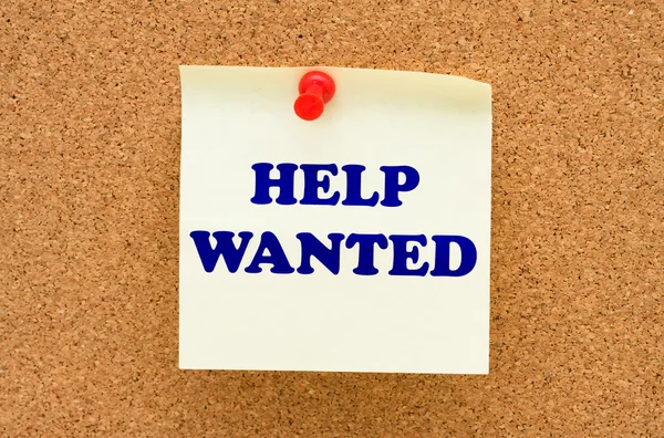 Help Wanted — Stock Photo, Image