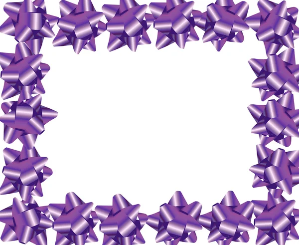 Frontera de cinta púrpura —  Fotos de Stock