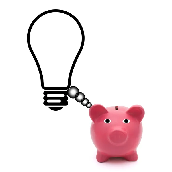 stock image Ideas for saving money